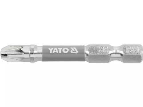 YATO Csavarbit 1/4 50MM PZ3 2db NI (YT-78025)