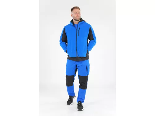 YATO POLÁR PULÓVER KAPUCNIVAL SARNA BLUE – 2XL MÉRET (YT-79164)