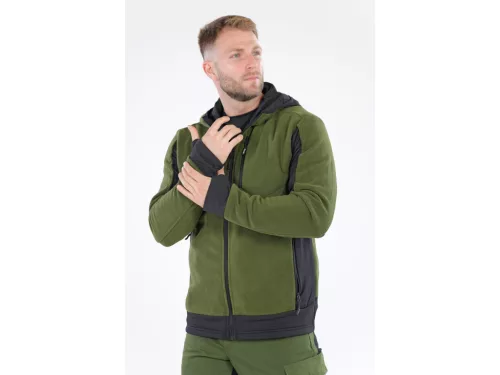 YATO SARNA GREEN kapucnis polárdzseki – 3XL  (YT-79193)