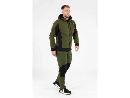 YATO SARNA GREEN kapucnis polárdzseki – 3XL  (YT-79193)
