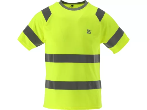 YATO "ORIOLUS" Jól láthatósági póló, fluoreszkáló sárga, 3XL-es méret(YT-79381)