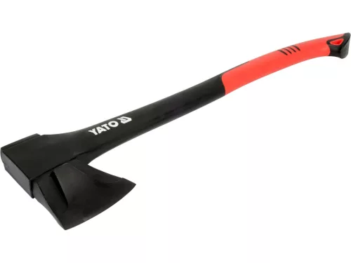 YATO Hasító fejsze 1600 g, 600 mm, gumírozott nylon nyéllel (YT-80081)