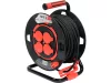 YATO Kültéri kábeldob 30 m – 4 aljzat, H05RR-F 3×1,5 mm², IP44 (YT-81053)