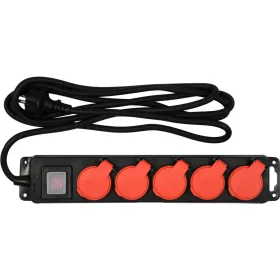   YATO Elektromos hosszabbító 5-ös elosztó 3 m 3 x 1,5 mm2 (YT-81242)
