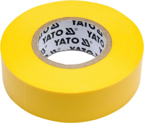 YATO Szigetelőszalag 19 x 0,13 mm x 20 m sárga  (YT-81654)
