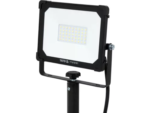 YATO LED reflektor állvánnyal, 30 W, 2850 lm, IP65, 0,59–1,22 m (YT-818161)