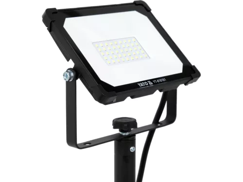 YATO LED reflektor állvánnyal, 30 W, 2850 lm, IP65, 0,59–1,22 m (YT-818161)