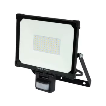   YATO ELEKTROMOS LED REFLEKTOR MOZGÁSÉRZÉKELŐS 4750 LUMEN 50 W (YT-818291)