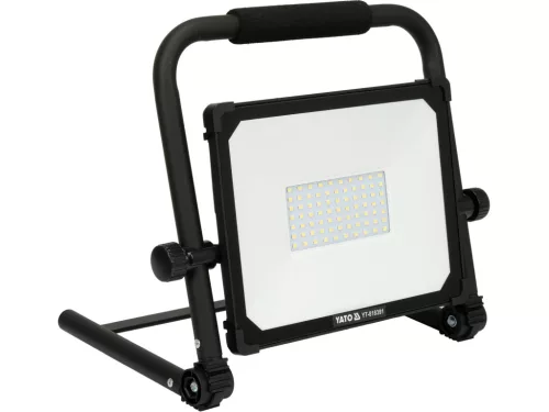 YATO Hordozható LED reflektor állítható hordozókerettel, 50 W, 4750 lm, IP65 (YT-818391)