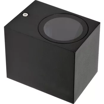   YATO Kültéri fali led lámpa (fekete-alumínium) (YT-81901)