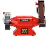 YATO Kombinált asztali köszörű- és szalagcsiszológép 520 W, 150 mm (YT-822110)