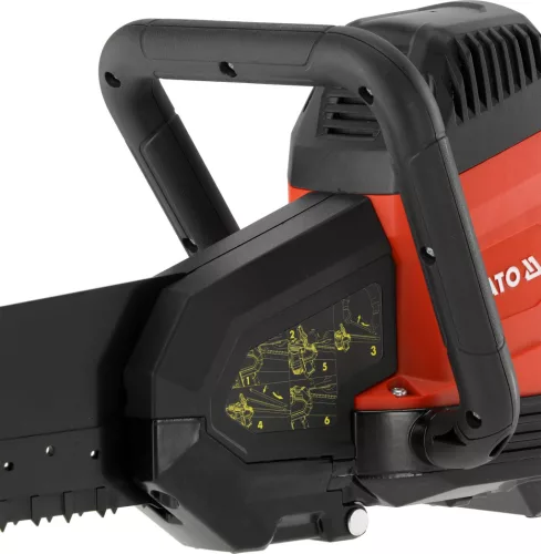 YATO Aligátor fűrészgép pórusbetonhoz, kerámia falazóblokkhoz és ásványgyapothoz, 1500 W, 430 mm (YT-82284)