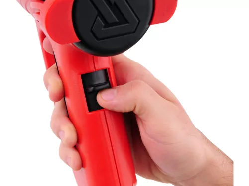 YATO Hőlégfúvó LCD kijelzővel és fokozatmentes hőmérséklet-szabályozással, 2000 W, 70–600 °C, kofferrel (YT-82293)