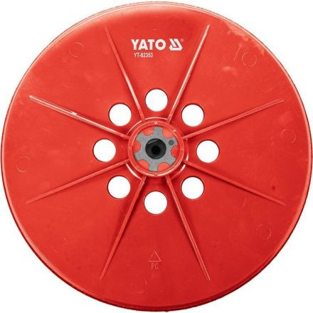 YATO Tépőzáras kerek csiszolótalp falcsiszolóhoz 225 mm (YT-82353)