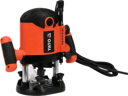 YATOFelsőmaró gép fához, 2100 W, 8/12 mm, 8000–23 500 ford./perc (YT-82380)