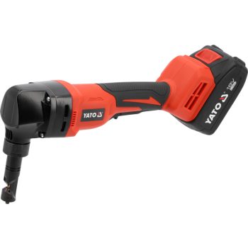   YATO AKKUS  18 V-OS LEMEZVÁGÓGÉP 4.0 Ah AKKUMULÁTORRAL ÉS TÖLTŐVEL   (YT-82398)