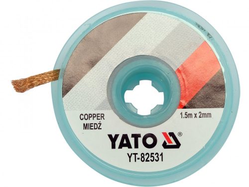 YATO Kiforrasztó szalag 2,0 mm x 1,5 m (YT-82531)