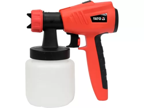 YATO Festékszóró gép 1100 W, HVLP rendszerű, 1–2,6 mm fúvókákkal (YT-82555)