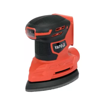   YATO Akkus delta rezgőcsiszoló 84 x 184 mm 18 V Li-Ion (akku + töltő nélkül) (YT-82755)