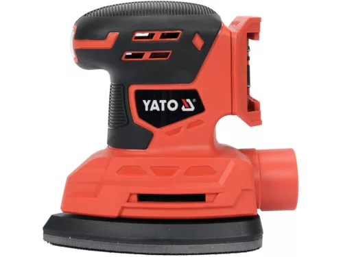 YATO Akkus delta rezgőcsiszoló, 18 V, 84 × 184 mm, 11 000 rezgés/perc, akku és töltő nélkül (YT-82755)
