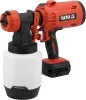 YATO Akkumulátoros festékszóró pisztoly HVLP, 18 V, 1000 ml, 1 l/perc, szénkefe nélküli motorral (YT-82767)
