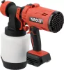 YATO Akkumulátoros festékszóró pisztoly HVLP, 18 V, 1000 ml, 1 l/perc, szénkefe nélküli motorral (YT-82767)