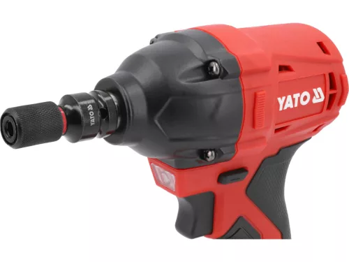 YATO Akkumulátoros ütvecsavarozó 1/2" 350 Nm szénkefe nélküli 18 V (akkumulátor és töltő nélkül) (YT-827792)