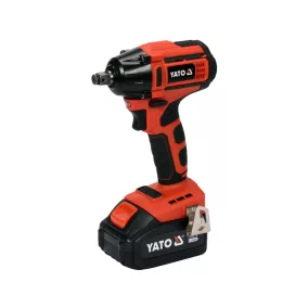   YATO Akkus ütvecsavarozó szénkefe nélküli 250Nm 18 V Li-ion (1 x 3,0 Ah akku + töltő) (YT-82802)