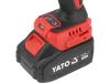 YATO 18V ÜTVECSAVAROZÓ 1/2" 1200 NM 4 AH AKKUMULÁTORRAL, 1/2-1/4 BIT ADAPTERREL (YT-828071)