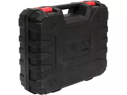 YATO Akkus ütvecsavarozó készlet 18V, 1/2”, 700 Nm, 2×3 Ah akkuval és CrMo dugókulcsokkal (YT-82807)