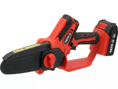 YATO Akkus mini láncfűrész 18 V, 2 Ah (YT-828113)