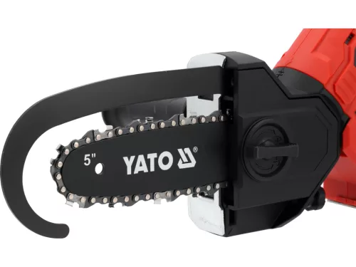 YATO Akkus mini láncfűrész 18 V, 6”, szénkefementes, 4 Ah akkuval (YT-828115)