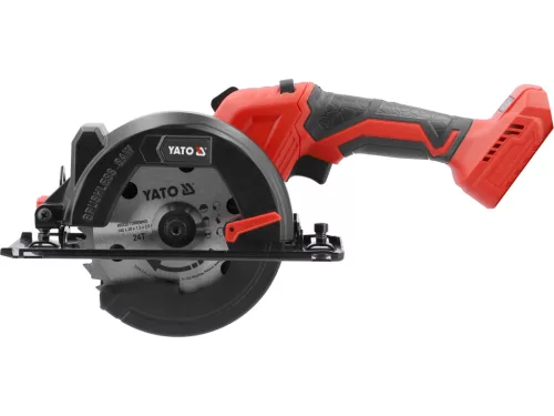 YATO 18V 140 MM SZÉNKEFEMENTES  AKKUS KÖRFŰRÉSZ (YT-828118)