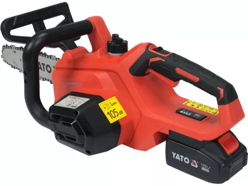 YATO Akkus láncfűrész 18 V, 12”, 4 Ah akkuval (YT-828137)