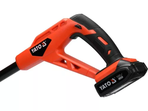YATO Akkumulátoros fűkasza 18V (1 x 2,0 Ah akku + töltő) készlet (YT-82830)