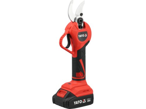 YATO Akkumulátoros metszőolló 18V, 30 mm  (1 x 2 Ah akku + koffer)  (YT-828380)