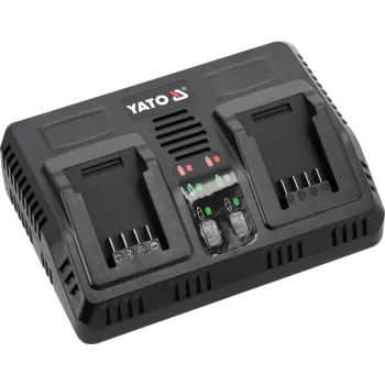   YATO Akkumulátor töltő gépekhez, dupla 18V 2.2A (YT-828499)
