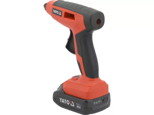 YATO Akkus ragasztópisztoly 11 mm 18 V (1 x 2,0 Ah akku + töltő) (YT-82854)
