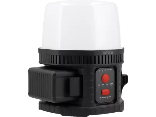 YATO Akkus LED munkalámpa 18 V, 10000 lm, 360° világítással – géptest  (YT-829670)