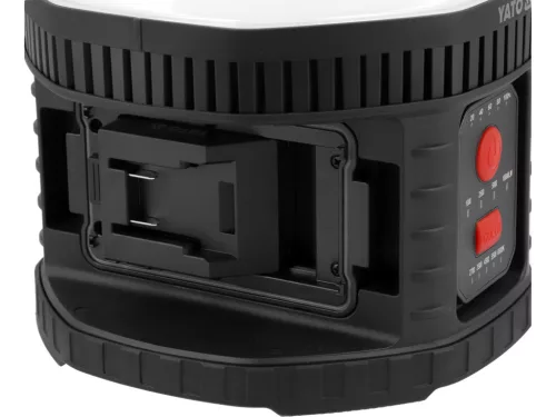 YATO Akkus LED munkalámpa 18 V, 10000 lm, 360° világítással – géptest  (YT-829670)