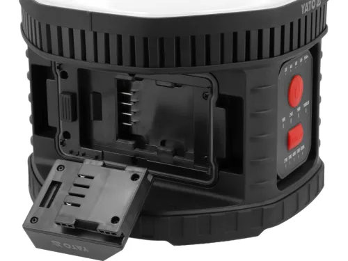 YATO Akkus LED munkalámpa 18 V, 10000 lm, 360° világítással – géptest  (YT-829670)