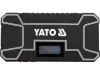 YATO Indítássegítő és powerbank 12 V, 12000 mAh, 300–500 A, LCD-kijelzővel (YT-83082)