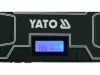 YATO Indítássegítő és powerbank 12 V, 12000 mAh, 300–500 A, LCD-kijelzővel (YT-83082)