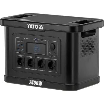   YATO Hordozható töltőállomás (POWER BANK) 2400 Watt, 2232 Wh (YT-83095)