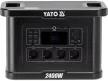 YATO Hordozható töltőállomás (POWER BANK) 2400 Watt, 2232 Wh (YT-83095)