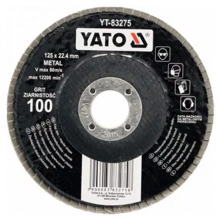 YATO Lamellás csiszoló 125/120 (YT-83276)