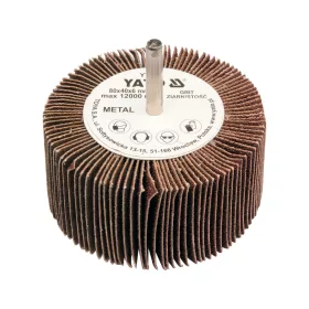   YATO Csapos lamellás, legyező csiszoló P80 80x40x6 mm (YT-83383)