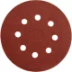 YATO Fíbertárcsa tépőzáras 8 lyukas 125 mm P220 (5db/cs) (YT-83458)