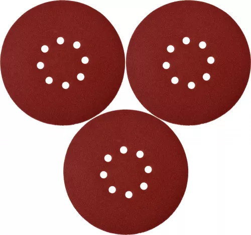 YATO Fíbertárcsa tépőzáras 180 mm P60 (3 db/cs) (YT-83461)