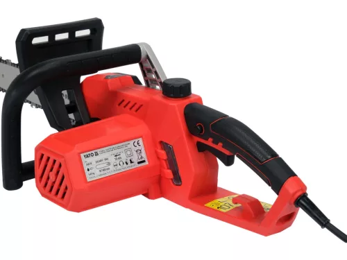 YATO Elektromos láncfűrész – 2400W, 40 cm (16") vezetőlemez, szerszám nélküli láncfeszítés (YT-84872)